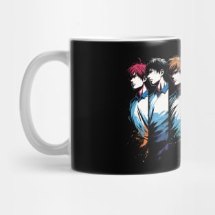 School Soccer Club Squad Anime Manga Manwha Husbando Otaku Mug